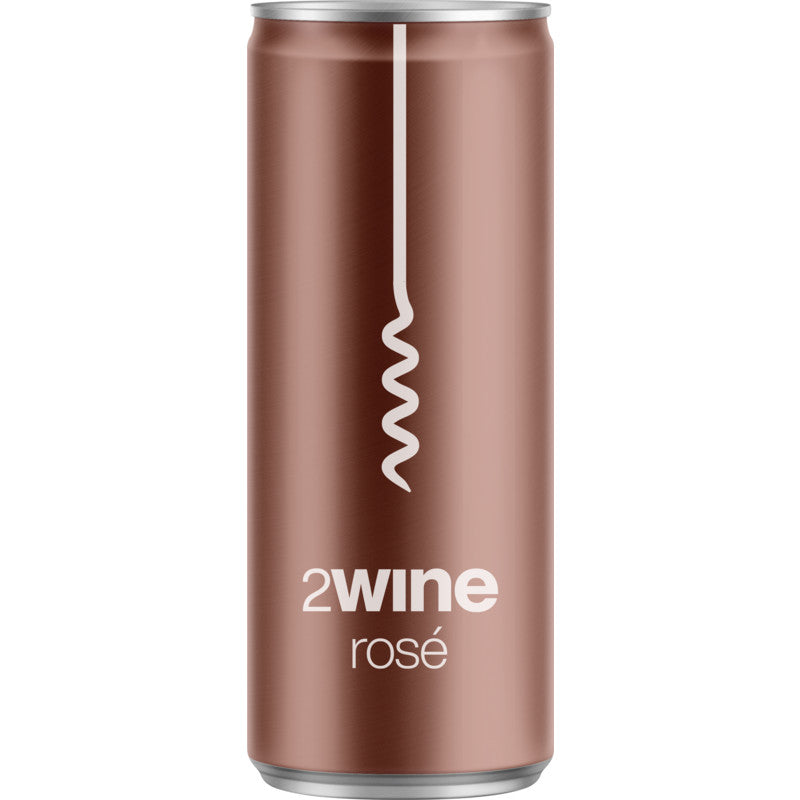 2WINE | ROSÉ | BLIK | 12 x 250 ml