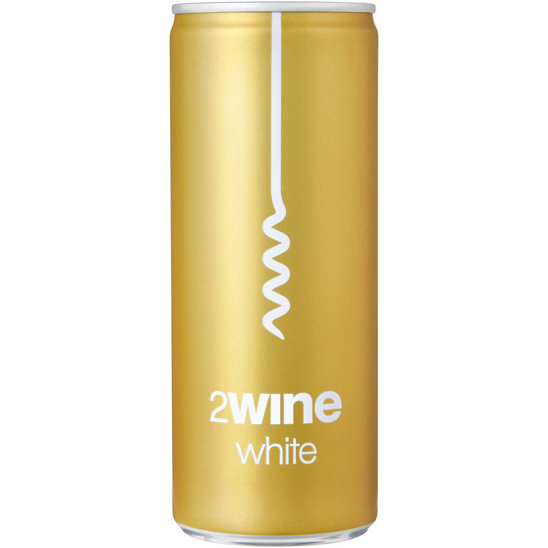 2WINE | WIT| BLIK | 12 x 250 ml