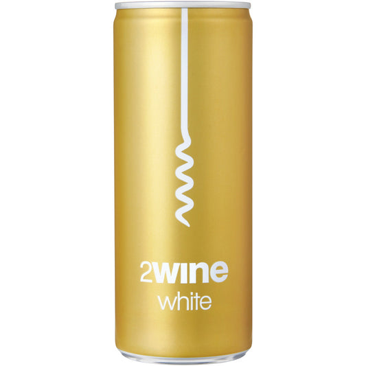 2WINE | WIT| BLIK | 12 x 250 ml